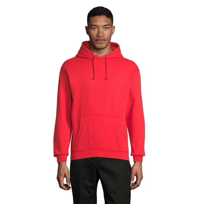 Sweat à capuche unisexe promotionnel CONDOR Rouge vif